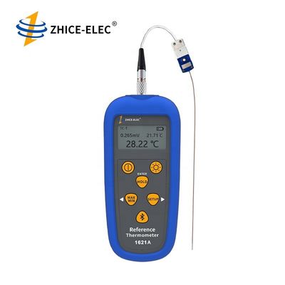 Prise en charge personnalisée du thermomètre industriel à main avec affichage numérique LCD