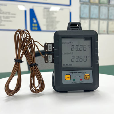 Enregistreur de données thermocouple de type T pour le stockage des aliments et des médicaments, le réfrigérateur et la surveillance de la température de l'environnement