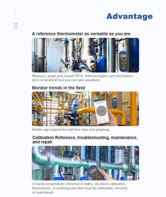 Calibrateur de température pour laboratoire de haute précision de référence industrielle