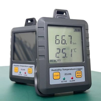 Enregistreur de données d'affichage LCD de haute précision avec support ODM pour la température et l'humidité