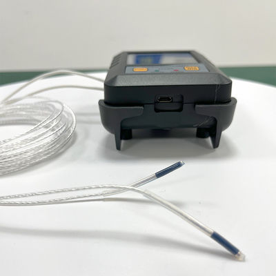Thermomètre RTD à résistance au platine à double canal de 185 g PT100 PT1000 pour les essais de température