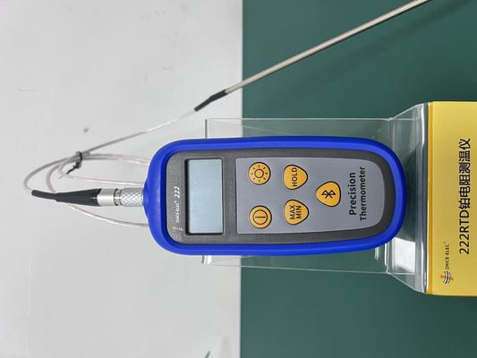 Thermomètres RTD portatifs PT100 PT1000 industriels à canal unique avec une grande précision