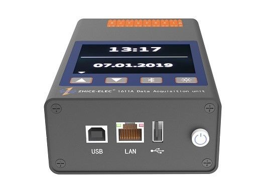 Unité d'acquisition de données portable portative à 16 canaux pour la numérisation de la température sur site