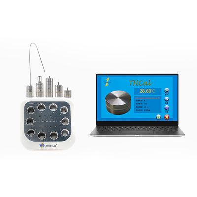 Enregistreur de données de température et de pression multi 10 8 canaux avec adaptateur de téléchargement