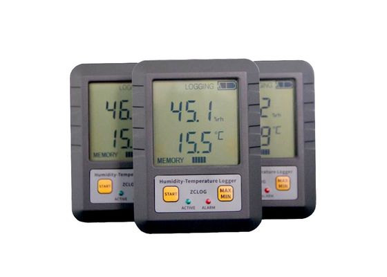 Intervalle d'échantillonnage 0,1 min-24h Industrie pharmaceutique Affichage WIFI LCD Enregistreur de données de température et d'humidité