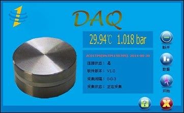 Autoclave à pression en aluminium, enregistrement de données de température sans fil, en acier inoxydable