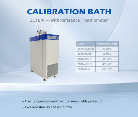 Instrument d'étalonnage du capteur de chaleur de laboratoire de 35 à 300 °C avec une uniformité de 0,007 °C