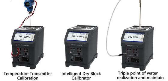 Écran tactile portatif à 33-350 degrés, mesureur de température, calibration de bain, calibrateur de bloc de puits sec