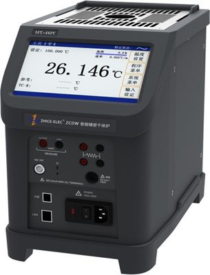 Calibrateur à bloc sec de haute précision de 50 à 660 °C pour l'étalonnage de la température du champ