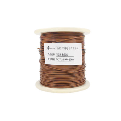 Sensor de température de type T sonde 260 °C PFA double isolation imperméable pour OEM