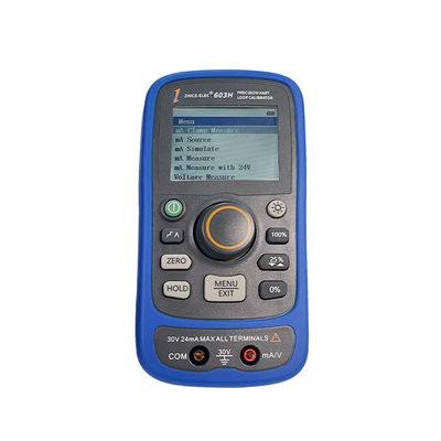 Calibrateur de boucle d'essai d'étalonnage de processus de température avec Hart et 24V de puissance de boucle
