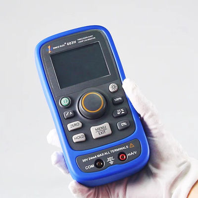 Calibrateur de boucle d'essai d'étalonnage de processus de température avec Hart et 24V de puissance de boucle
