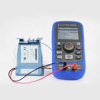 Calibrateur de boucle d'essai d'étalonnage de processus de température avec Hart et 24V de puissance de boucle