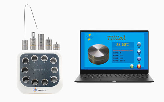 10 canaux WiFi Autoclave enregistreur de données sans fil de température et d'humidité avec système de moniteur