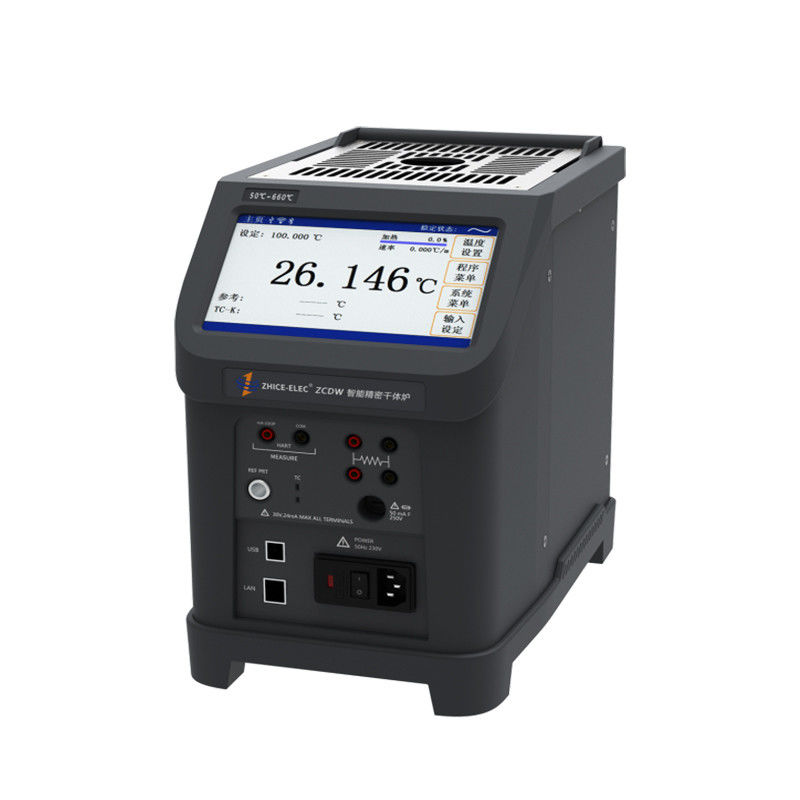 Écran tactile portatif à 33-350 degrés, mesureur de température, calibration de bain, calibrateur de bloc de puits sec